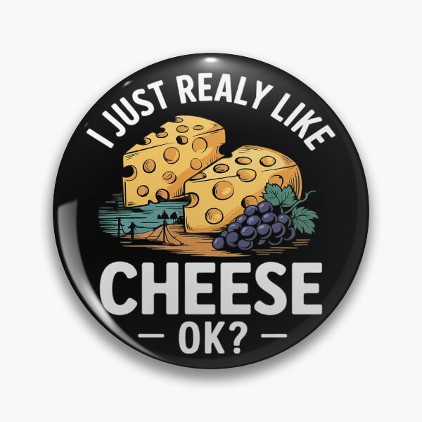 Item preview, I Just Really Like Cheese Ok 3 designed and sold by VerseFarm.