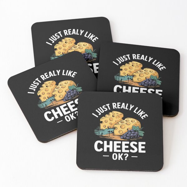 Item preview, I Just Really Like Cheese Ok 3 designed and sold by VerseFarm.