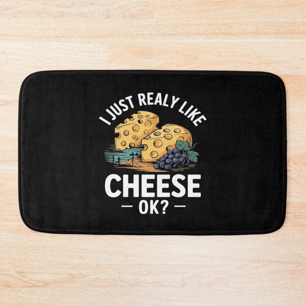 Item preview, I Just Really Like Cheese Ok 3 designed and sold by VerseFarm.