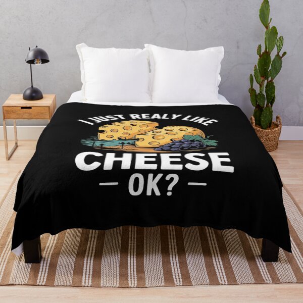 Item preview, I Just Really Like Cheese Ok 3 designed and sold by VerseFarm.