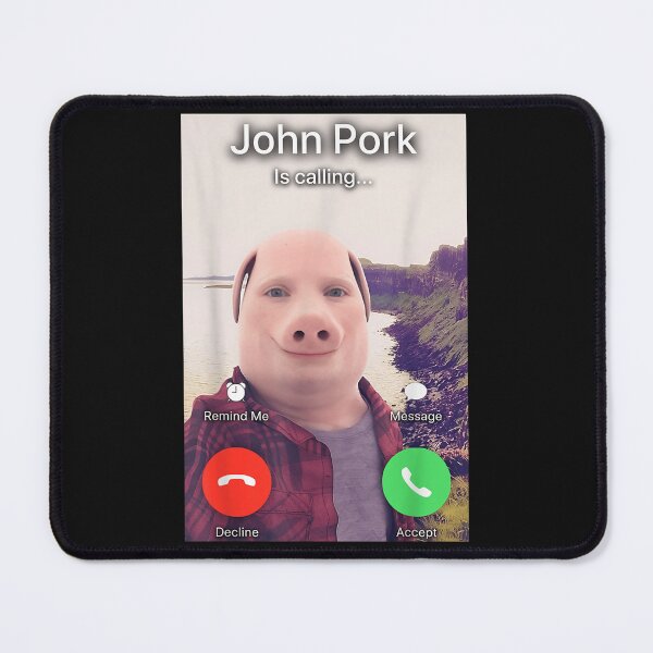 Item preview, John Pork Is Calling designed and sold by EricaNichols8.