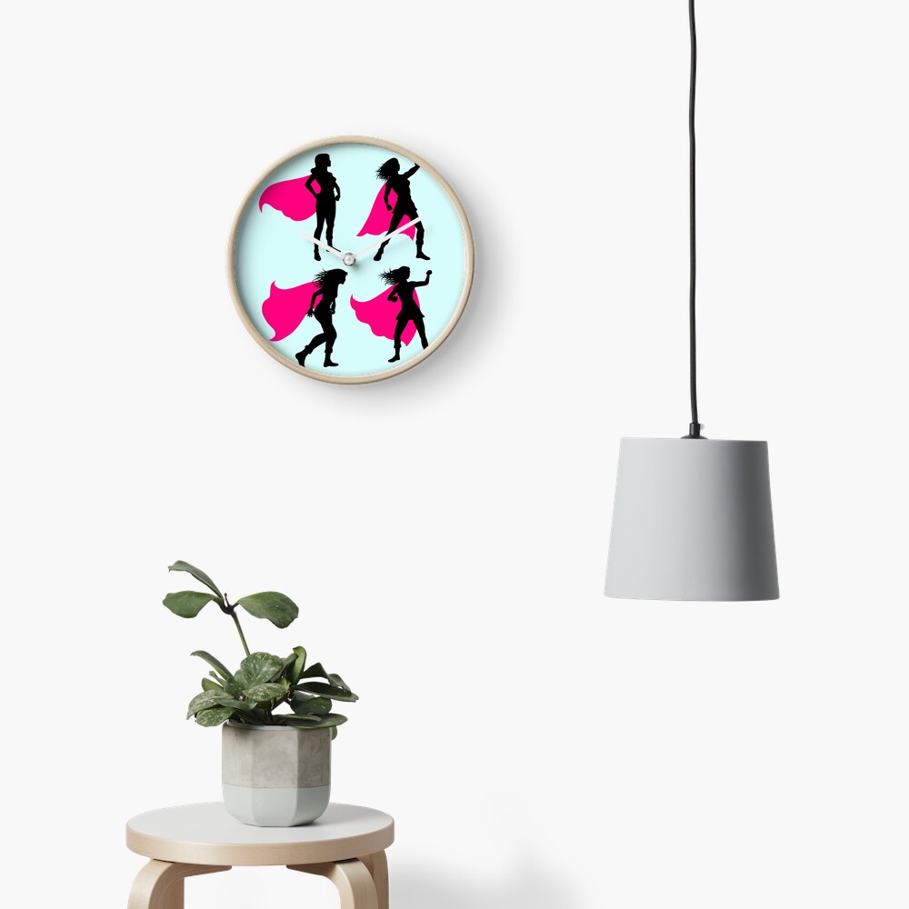 Superhero Clock