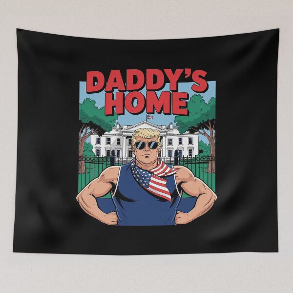 Item preview, Trump 2024 Daddy's Home Trump Won 2024 Inauguration Day  designed and sold by MarkLeedsArt.