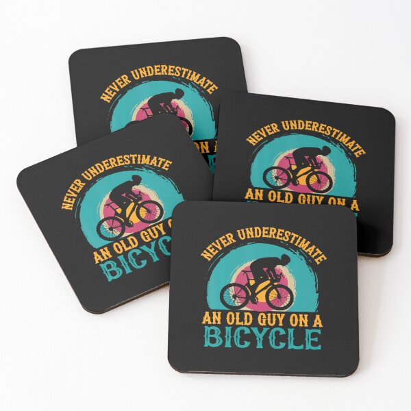 Item preview, Never Underestimate An Old Guy On A Bicycle Grandpa Cycling designed and sold by godreyimmzzg.