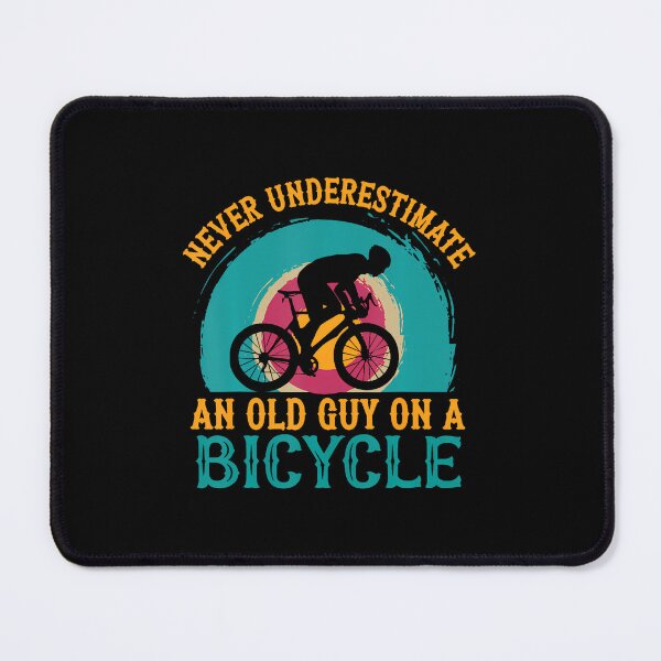 Item preview, Never Underestimate An Old Guy On A Bicycle Grandpa Cycling designed and sold by godreyimmzzg.