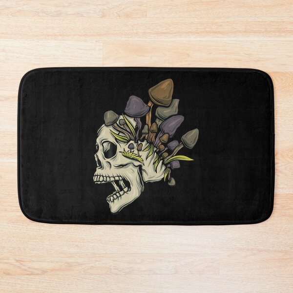 Item preview, Goth Mushroom Collector Skull designed and sold by gaelaedanesaa.