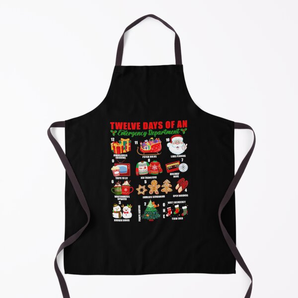 Item preview, Twelve Days Of An Emergency Departt Ed Nurse Christmas  designed and sold by WayTBeenkenArt.