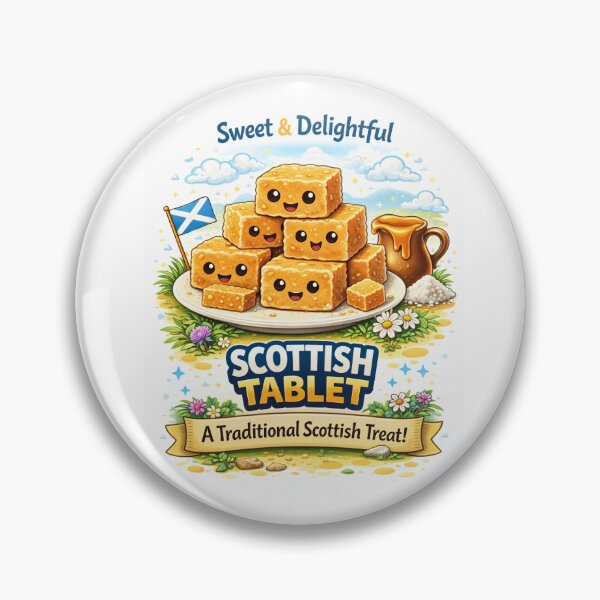 Item preview, Sweet & Delightful Scottish Tablet designed and sold by cloudxinyun.
