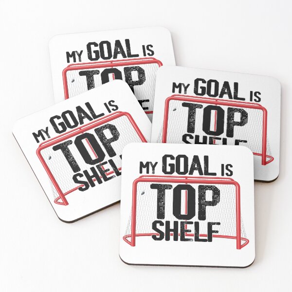 Item preview, Hockey Image... My Goal is Top Shelf designed and sold by CHASAcreative.