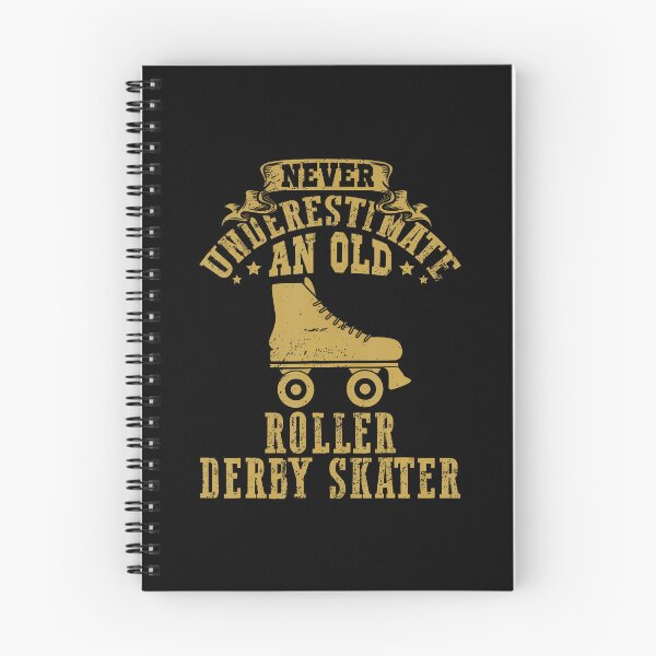 Item preview, Never Underestimate An Old Roller Derby Skater Skating designed and sold by donadonvgran.
