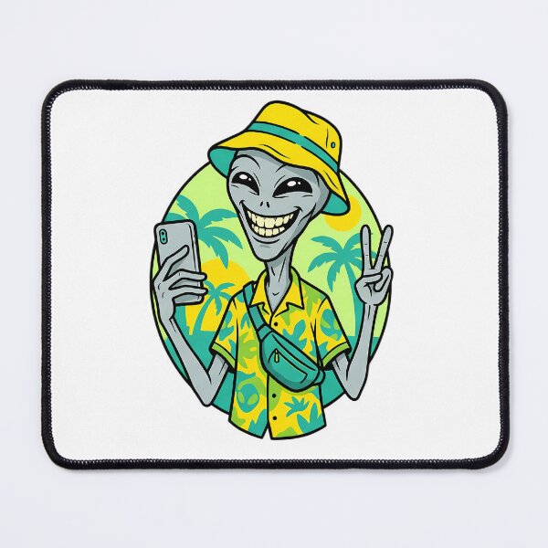 Item preview, Tropical Alien Summer Vacation designed and sold by BikeRelaxStudio.
