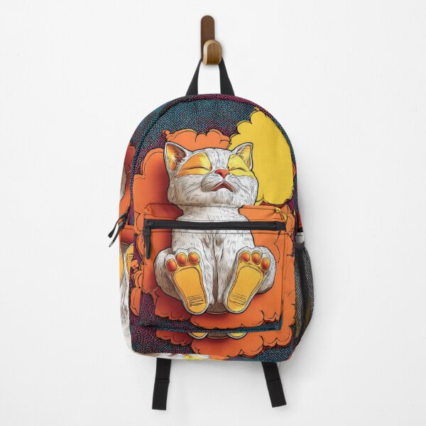 Item preview, Cute Comic Kitten with Speech Bubble Illustration designed and sold by Grafititee.