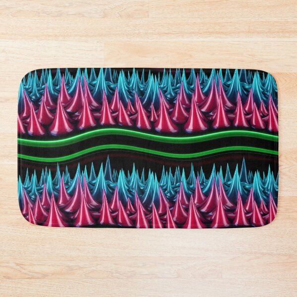 Item preview, Neon Spike Waves designed and sold by Kaleidoscope Print.