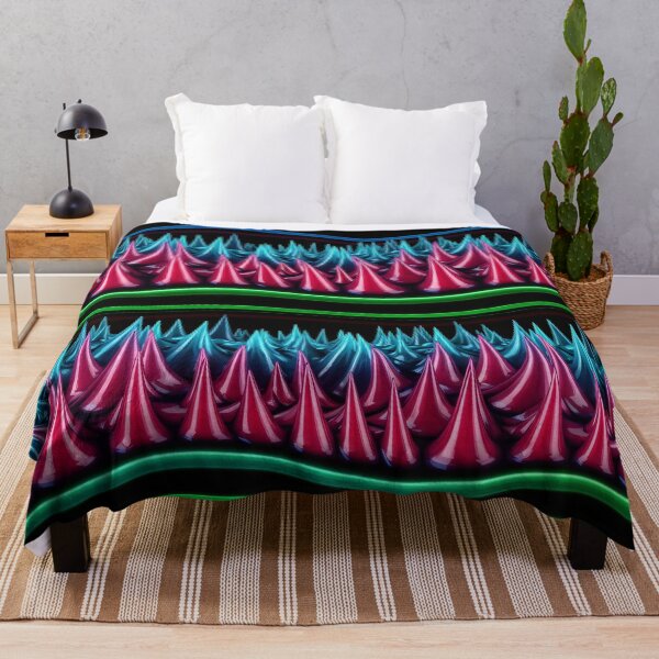 Item preview, Neon Spike Waves designed and sold by Kaleidoscope Print.