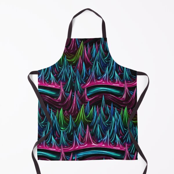 Item preview, Neon Crystal Ridges designed and sold by Kaleidoscope Print.