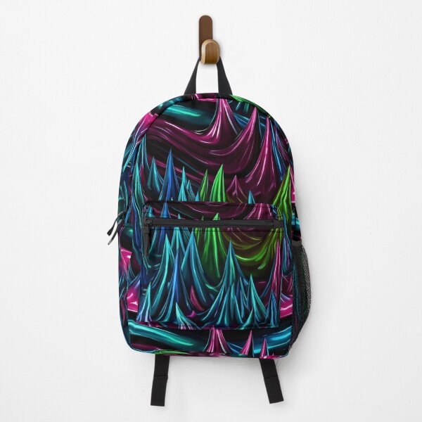 Item preview, Neon Crystal Ridges designed and sold by Kaleidoscope Print.