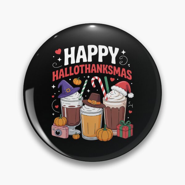 Item preview, Womens Coffee Halloween Thanksgiving Christmas Happy Hallothanksmas  designed and sold by RsFilsingerArt.
