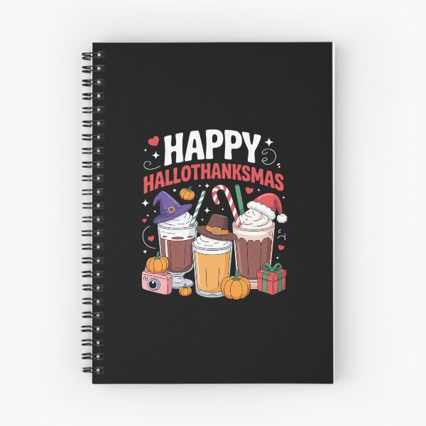 Item preview, Womens Coffee Halloween Thanksgiving Christmas Happy Hallothanksmas  designed and sold by RsFilsingerArt.
