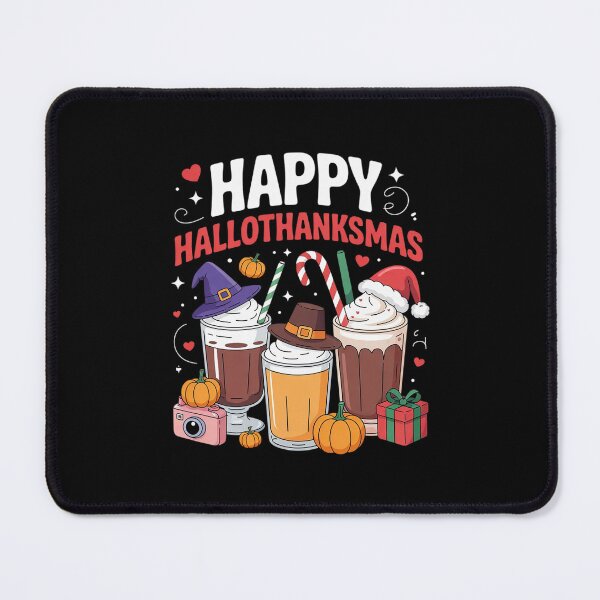 Item preview, Womens Coffee Halloween Thanksgiving Christmas Happy Hallothanksmas designed and sold by RsFilsingerArt.