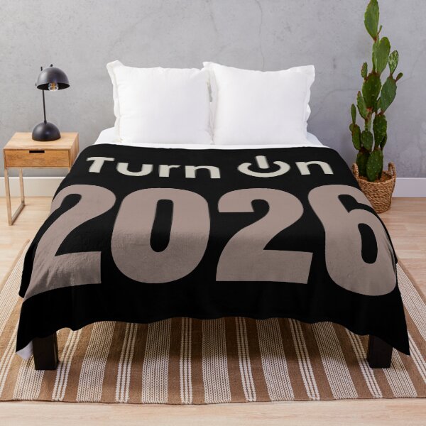Item preview, Turn On 2026 – Minimal Power Button New Year Design designed and sold by PixelPlush.