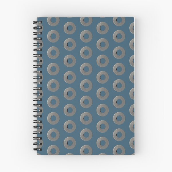 Item preview, Rusty Silver Metal Washer Circle Pattern designed and sold by KeksWorkroom.