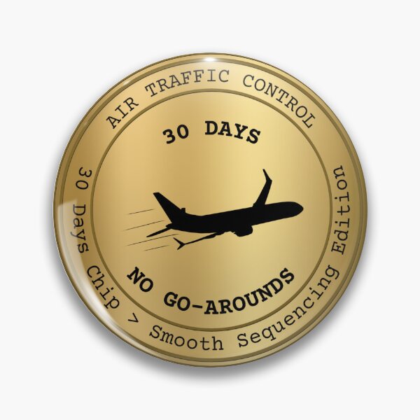 Item preview, Go Around Chip – Air Traffic Control Challenge Coin designed and sold by VectorsbyV.