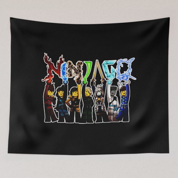 Item preview, Ninjago Elemental Ninja Team Lineup designed and sold by bravorodmyr.