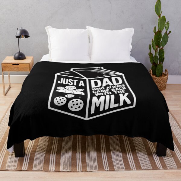 Item preview, Just A Dad Who Always Came Back With The Milk Father's Day1 designed and sold by Tatianamiobi.