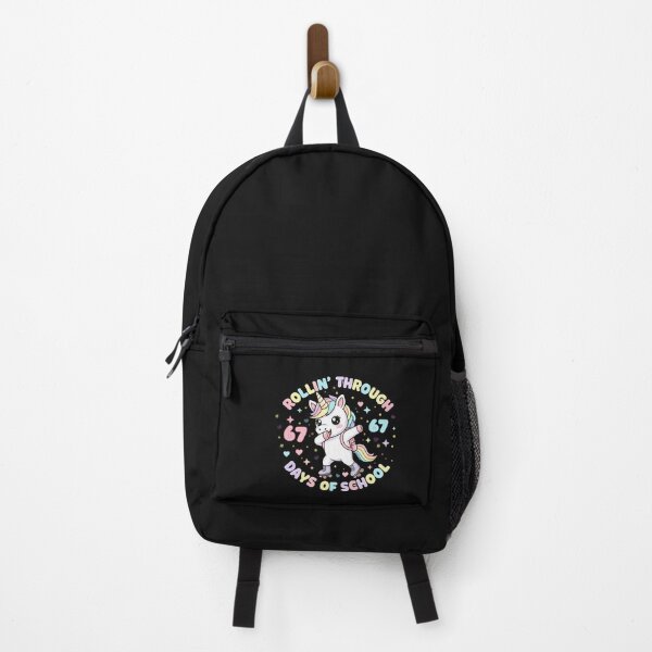 Item preview, Cute Unicorn Rollin’ Through 67 Days Of School designed and sold by yaginoie.
