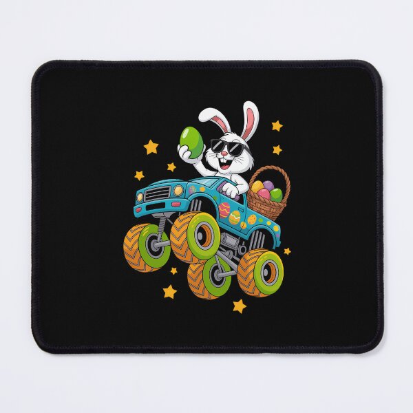 Item preview, Bunny Happy Easter Monster Truck Lovers designed and sold by cosmicncozyS.
