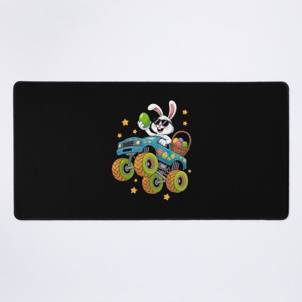 Item preview, Bunny Happy Easter Monster Truck Lovers designed and sold by cosmicncozyS.