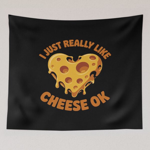 Item preview, I Just Really Like Cheese OK1 designed and sold by VerseFarm.