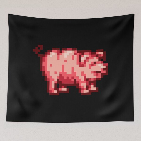 Item preview, Stardew Valley - Pig  designed and sold by flamingo1368.