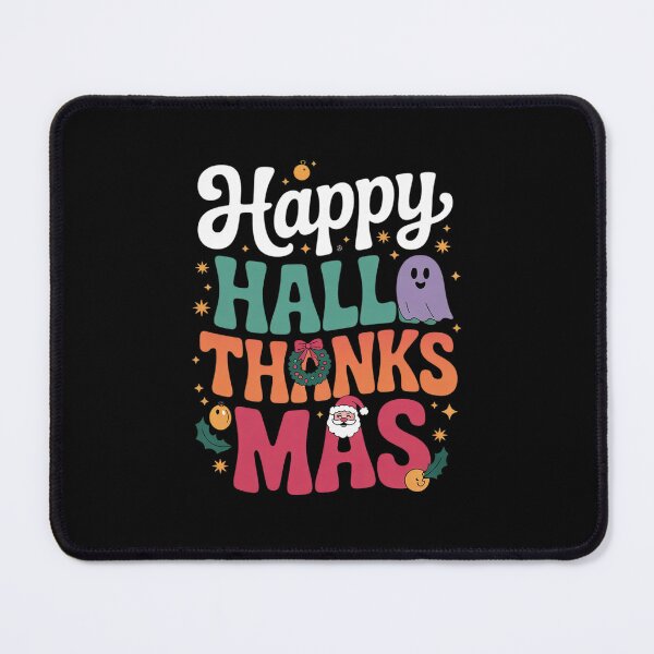 Item preview, Womens Funny Halloween Thanksgiving Christmas Happy Hallothanksmas designed and sold by RsFilsingerArt.