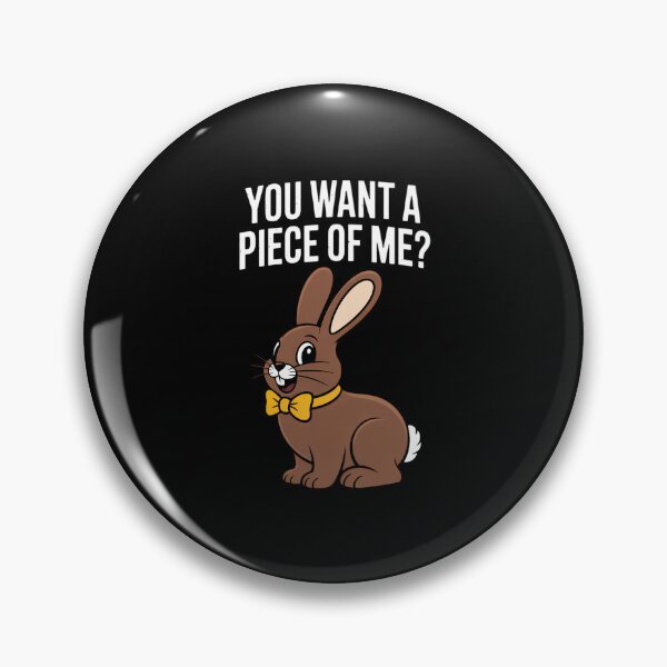 Item preview, Chocolate Funny Easter Rabbit designed and sold by cosmicncozyS.