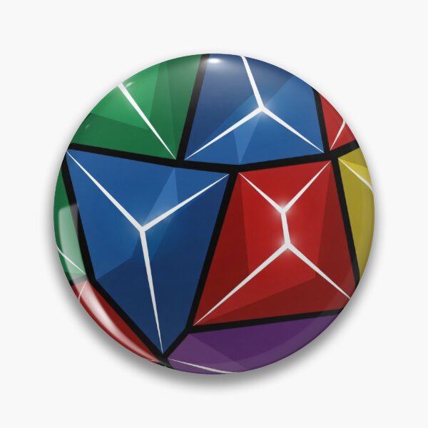 Artikelvorschau, Facettierte Edelsteinfliese entworfen und verkauft von Kaleidoscope Print.