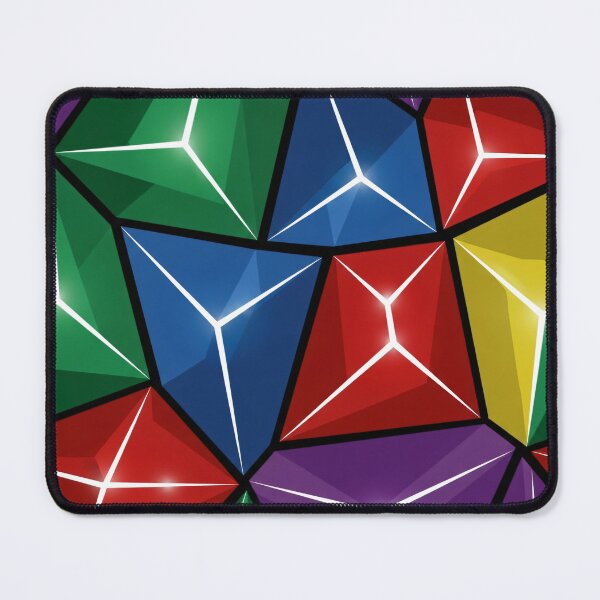 Item preview, Faceted Gem Tile designed and sold by Kaleidoscope Print.