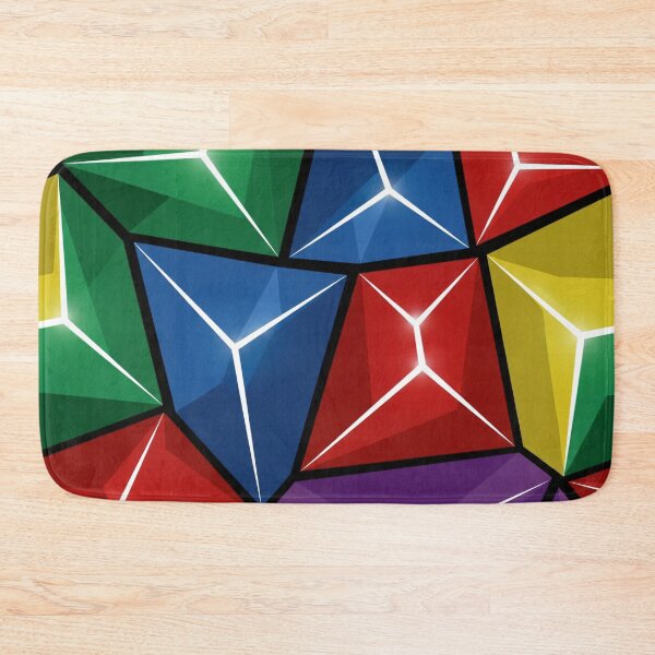 Item preview, Faceted Gem Tile designed and sold by Kaleidoscope Print.