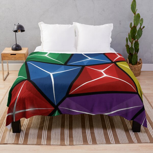 Item preview, Faceted Gem Tile designed and sold by Kaleidoscope Print.