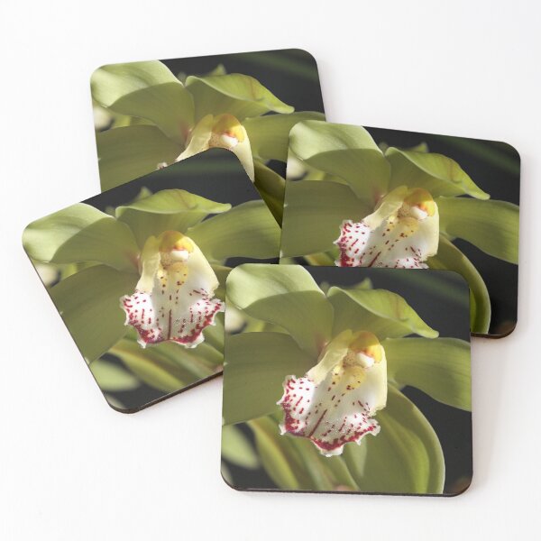 Item preview, Beauty Of A Green Orchid designed and sold by Joy Watson - Natural Light Photography .