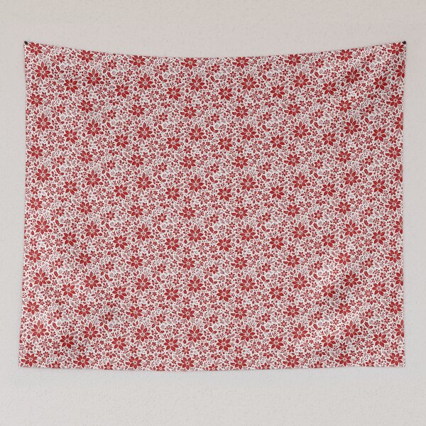 Item preview, Winter Red Floral designed and sold by Poetic Patterns Studio.