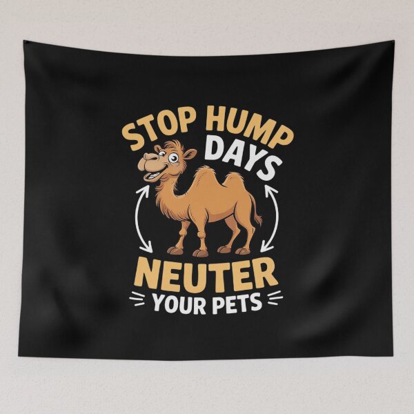 Item preview, Womens Funny Spay and Neuter Every Day is HUMP day Rescues Shelters  designed and sold by RsFilsingerArt.