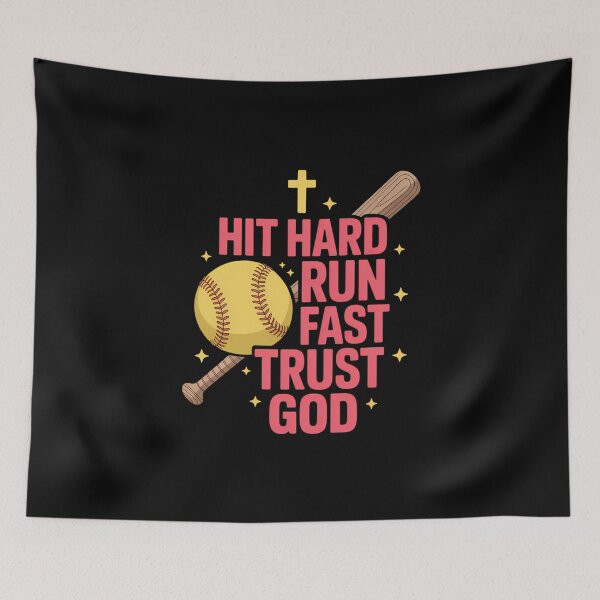 Item preview, Christian Softball Motivation designed and sold by cosmicncozyS.