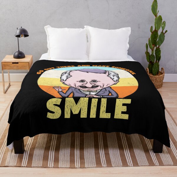 Item preview, Go Out There And Make Someone Smile - Funny And Humorous Smiling Friends Mr Boss  designed and sold by reyvelert.