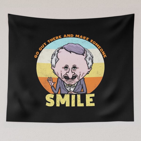 Item preview, Go Out There And Make Someone Smile - Funny And Humorous Smiling Friends Mr Boss  designed and sold by reyvelert.