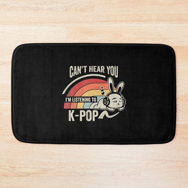 Item preview, Can't Hear You I'M Listening To K-Pop Bunny designed and sold by reeneregen.