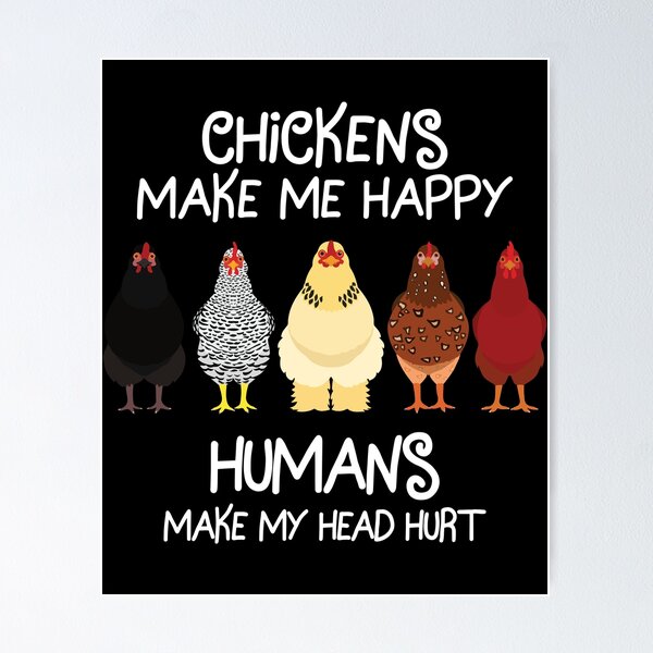 Item preview, Funny Chicken Lover Humor T-Shirt designed and sold by LarryMBrown.