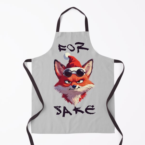 Item preview, For Fox Sake Angry Christmas Fox designed and sold by SolaoLab.