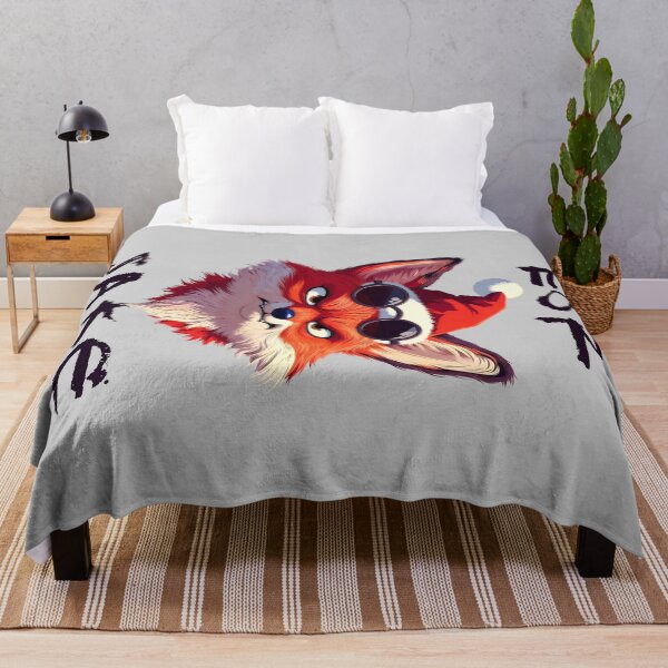Item preview, For Fox Sake Angry Christmas Fox designed and sold by SolaoLab.
