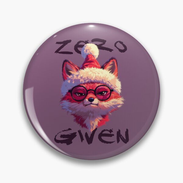 Item preview, Zero Fox Given Sarcastic Christmas Fox -v1 designed and sold by SolaoLab.